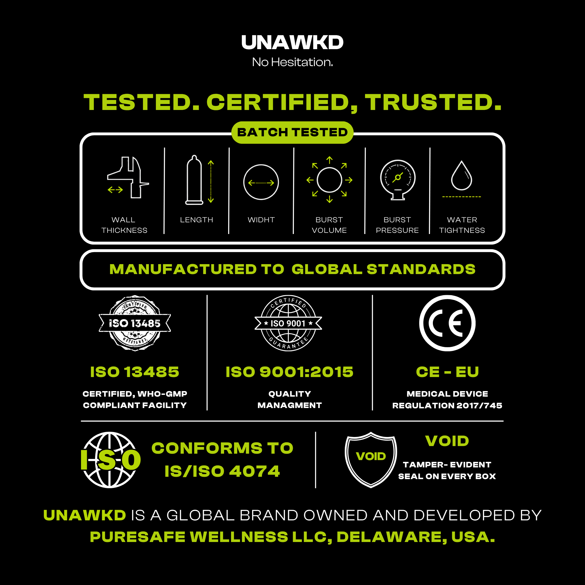 premium condoms, luxury condoms, ultra thin condoms, condom brand, sexual wellness, protection, confidence, intimacy, safe sex, innovation, lifestyle, UNAWKD, no hesitation, bold design, modern relationships

#UNAWKD #NoHesitation #LuxuryLifestyle #ChooseBoldly #SexualWellness