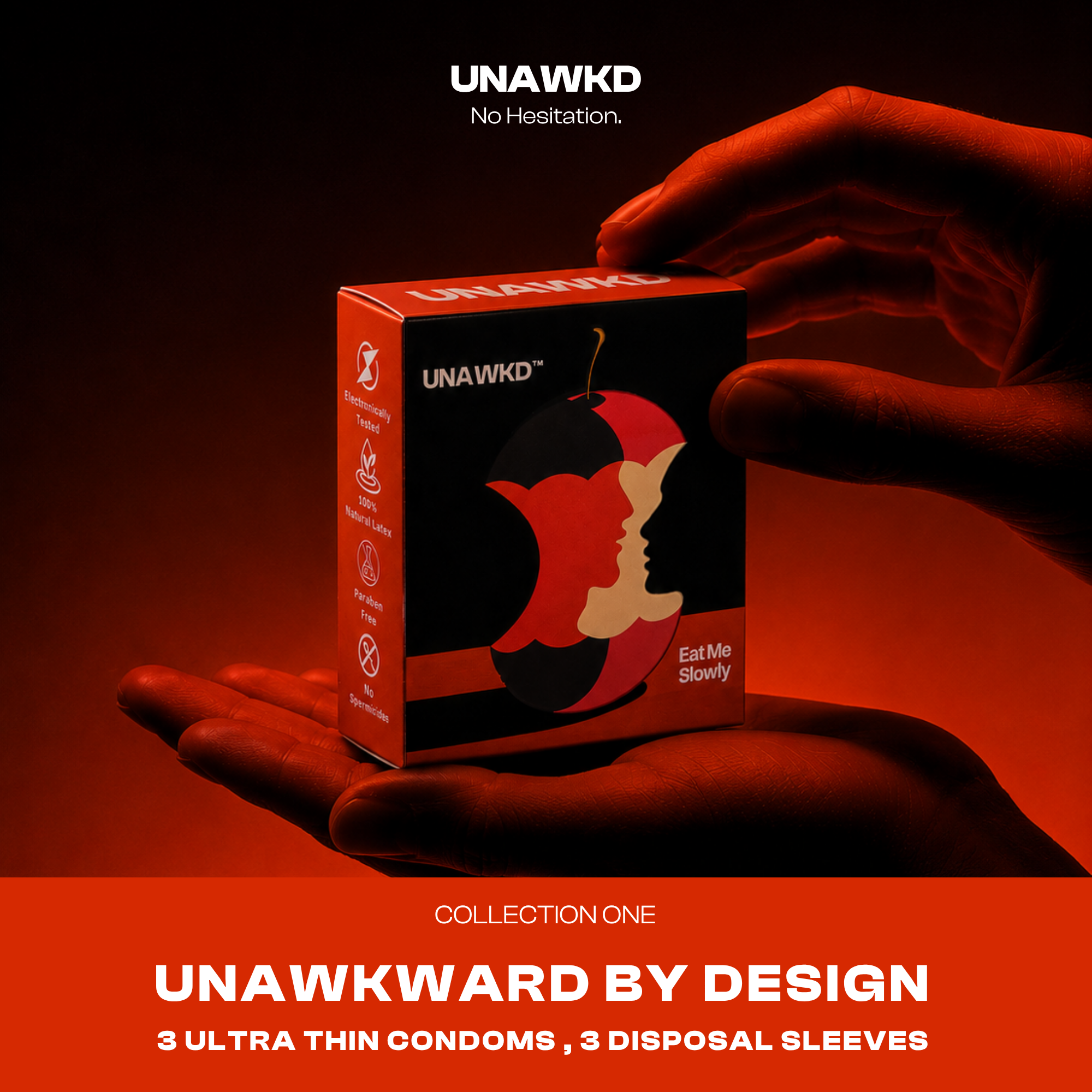 premium condoms, luxury condoms, ultra thin condoms, condom brand, sexual wellness, protection, confidence, intimacy, safe sex, innovation, lifestyle, UNAWKD, no hesitation, bold design, modern relationships

#UNAWKD #NoHesitation #LuxuryLifestyle #ChooseBoldly #SexualWellness